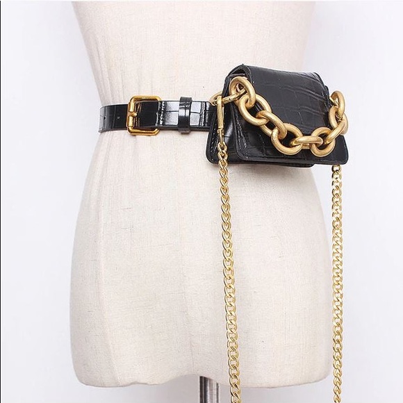 Mini Crossbody Waist Chain Hand Bag - Picture 5 of 7
